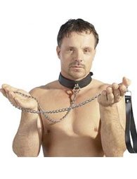 BDSM Αλυσίδα για λαιμοδέτη