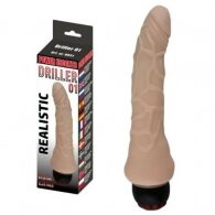 Driller 01 flesh 21,5 cm realistic vibrating