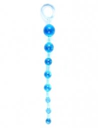 Jelly Anal 10 Beads Blue 29 εκ