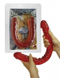 You2Toys Ultra Dong Διπλό Dildo Κόκκινο 43cm