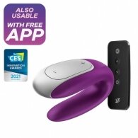 Ασύρματο "Satisfyer Double Fun" μοβ