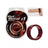 Δαχτυλίδι πέους "Hot Metal 1" 40 cm κόκκινο