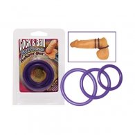 Δαχτυλίδια πέους σε μοβ