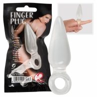 You2Toys Finger Πρωκτική Σφήνα σε Λευκό χρώμα 7cm