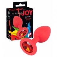 You2Toys Jewel Red Plug Red 7,2cm