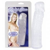 Ομοίωμα Πέους 18 cm Crystal Clear Dildo 7"