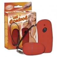 Ωοειδής μπίλια "Lust Control" κόκκινη