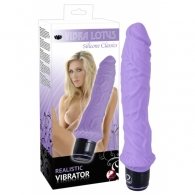 You2Toys Vibe Classic Silicone Realistic Vibrator 25cm Purple