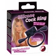 You2Toys Silicone Cock Ring Black