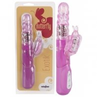 Rabbit Δονητής Exotic Butterfly μοβ