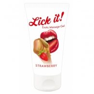 Gel για Μασάζ με Άρωμα Strawberry 50ml