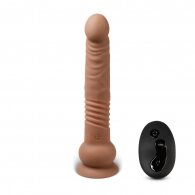 Brown Color 10 Functions Remote Control Silicone Rechargeable Vi