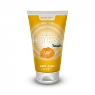 GEL ΓΙΑ ΣΤΟΜΑΤΙΚΟ ΣΕΞ HOT KISS TOUCH VANILLA GEL 50ML