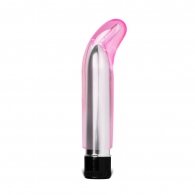 Multiple-Speed Pink Color G-Spot Vibrator with TPE Sleeve
