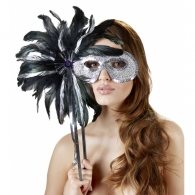 Μάσκα μαύρ σε ασημί