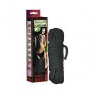 Shibari Bondage Rope 10m Black