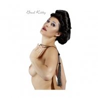 Μίνι Μαστίγιο μαύρο Bad Kitty