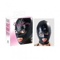 You2Toys Bad Kitty Head Mask Eyes & Mouth Vinyl Black