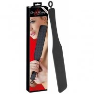 Μαστίγιο Paddle Silicone μαύρο
