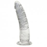 ΟΜΟΙΩΜΑ ΠΕΟΥΣ JELLY DILDO REAL RAPTURE CLEAR 7"