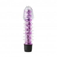 Pink Color Crystal Vibrator with Stings