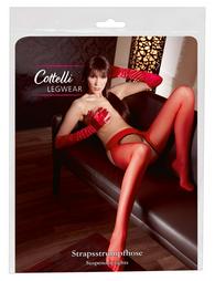 Cottelli LEGWEAR Sex Stockings Red