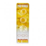 Δαχτυλίδι πέους Cockring Set Διάφανο