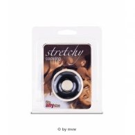 Δαχτυλίδι πέους Stretchy μαύρο