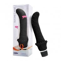Ομοίωμα Πέους "Silicone Classic G-Spot Vibrator 23cm" μαύρος