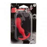 Smiling ButtPlug Silicone 8 cm κόκκινη