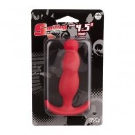 Κόκκινη πρωκτική σφήνα σιλικόνης 11cm