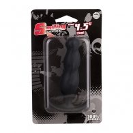 Μαύρη πρωκτική σφήνα σιλικόνης 11cm