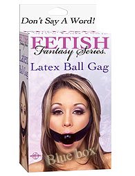 ΦΙΜΩΤΡΟ FETISH FANTASY LATEX BALL GAG