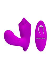 Pretty Love Mini G-Spot Δονητής με Απομακρυσμένο Έλεγχο 9cm Μωβ