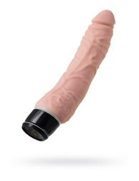 A-Toys Akin Realistic Multi-Speed Silicone Vibrator 17.2cm Flesh