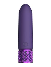 Royal Gems - Imperial - Rechargeable Silicone Bullet - Purple