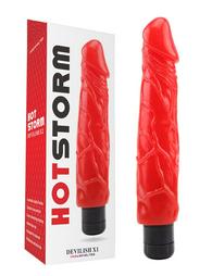 Chisa Novelties Hot Storm Devilish X1 Δονητής Κόκκινος