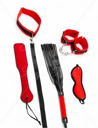 Red Bondage Set
