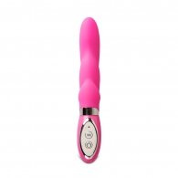 10-Mode Silicone Pink G-Spot Vibrator
