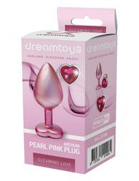 Dream Toys Gleaming Πρωκτική Σφήνα Medium Ροζ 8.3cm