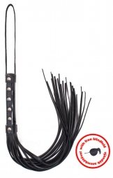 Whip black with blindfold