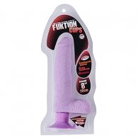 FUKTION CUPS REALISTIC VIBRATOR WITH TESTICLES 8'' PURPLE