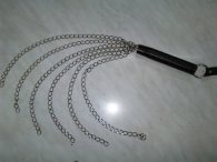 BDSM Μαστίγιο με 6 αλυσίδες και με 45 cm η καθεμία