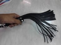 BDSM Δερμάτινο μαστίγιο συνολικού μήκους 35 cm