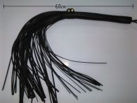 BDSM Δερμάτινο μαστίγιο μήκους 60 cm