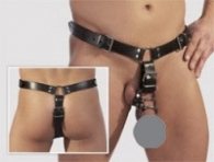 BDSM Εξειδικευμένο ανδρικό σλιπάκι με ρυθμιζόμενη ζώνη