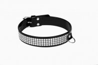 Whips Women's collar with crystalls