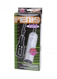 Penis Pump, PC cylinder, extra sleeves