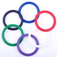 Silicone Cock Ring Kit ( 5 Rings a Pack )