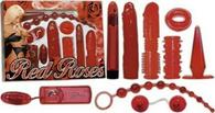 Complete Set of Red Roses Sex Toys